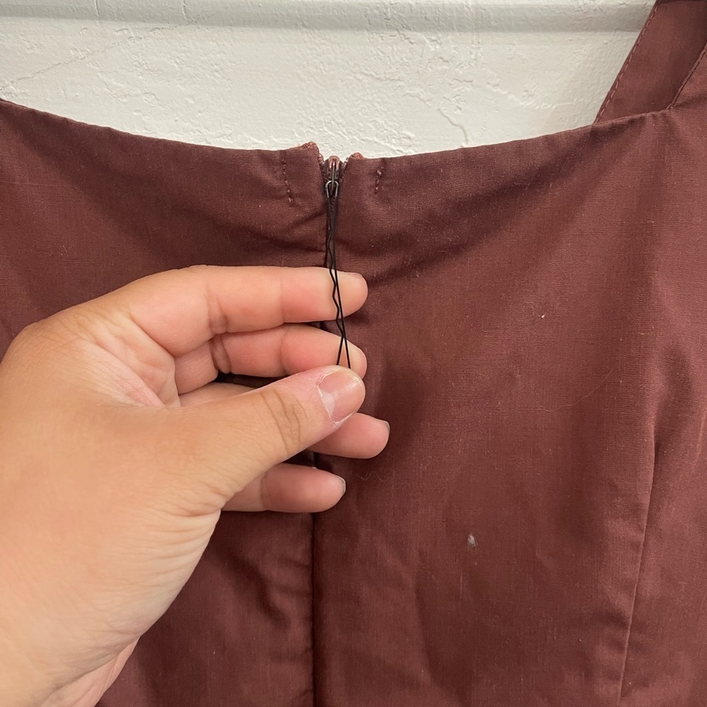 Shein - Brown Romper - Picture 5 of 6